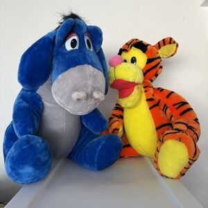 Tigger And Eeyore Plush Giant 20" Inches Tigger And Eeyore Plushes Giant Toys